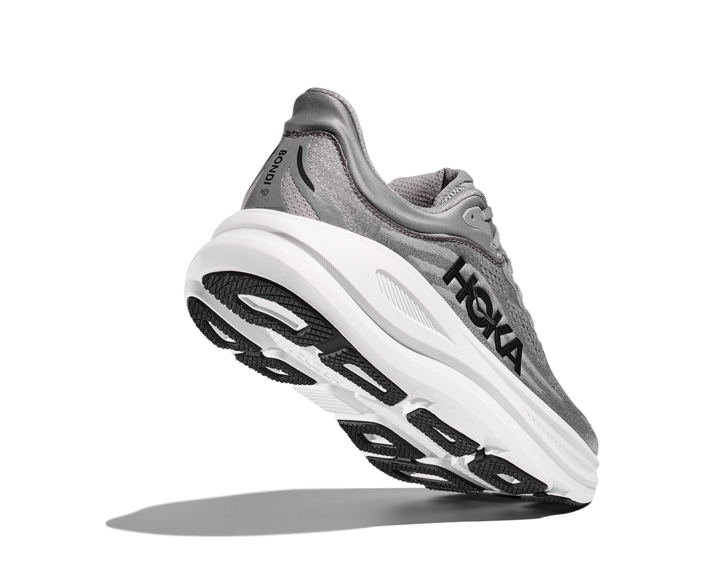 HOKA Men's Bondi 9 - GALACTIC GREY / STELLAR GREY (Wide)