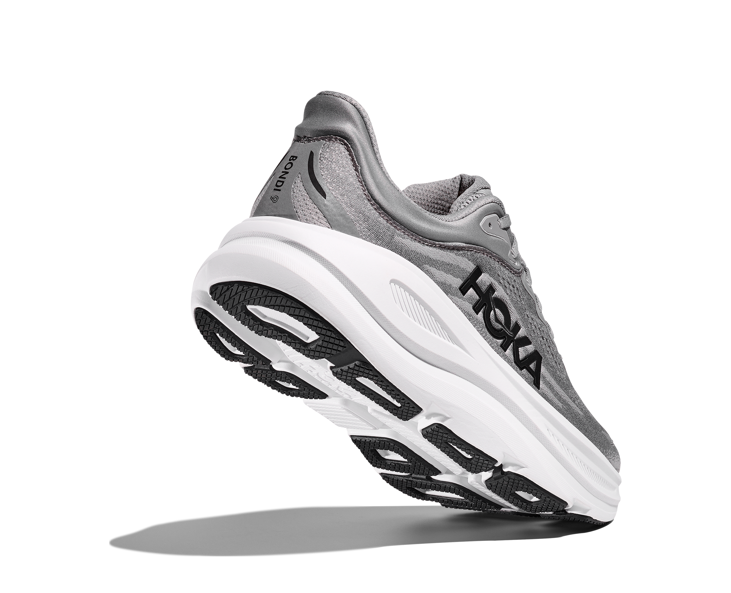 HOKA Men's Bondi 9 - GALACTIC GREY / STELLAR GREY (Wide)