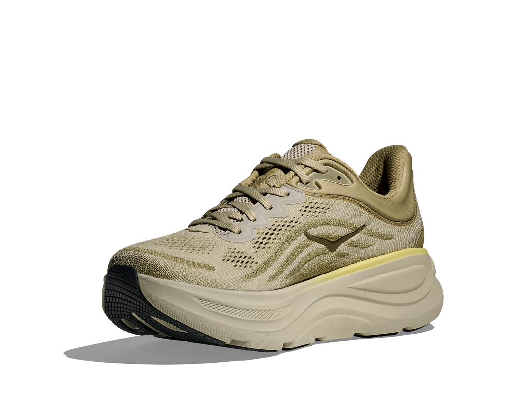 HOKA Men's Bondi 9 - GRASSLAND / OYSTER MUSHROOM