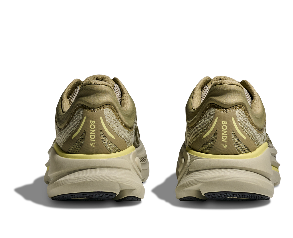 HOKA Men's Bondi 9 - GRASSLAND / OYSTER MUSHROOM
