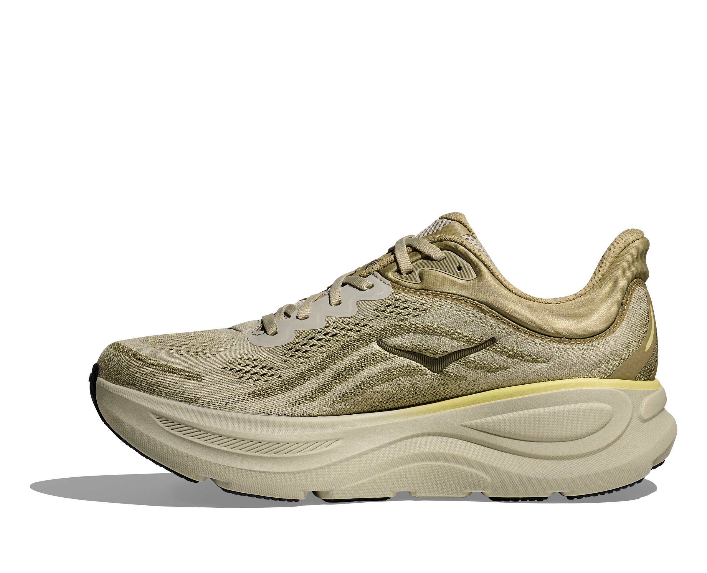 HOKA Men's Bondi 9 - GRASSLAND / OYSTER MUSHROOM
