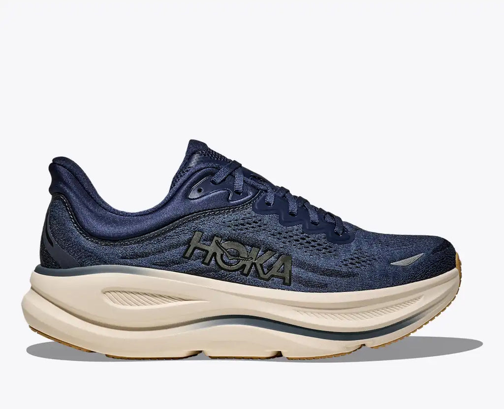 HOKA Men's Bondi 9 - MIDNIGHT BLUE / VARSITY NAVY (Wide)