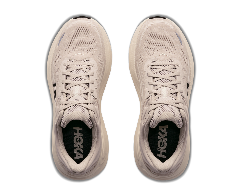 HOKA Men's Bondi 9 - RIVER ROCK GREY / ALABASTER