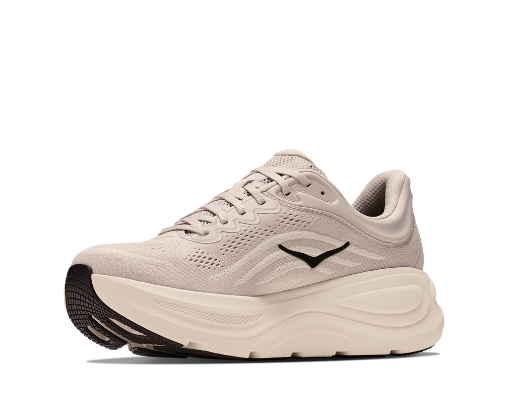 HOKA Men's Bondi 9 - RIVER ROCK GREY / ALABASTER