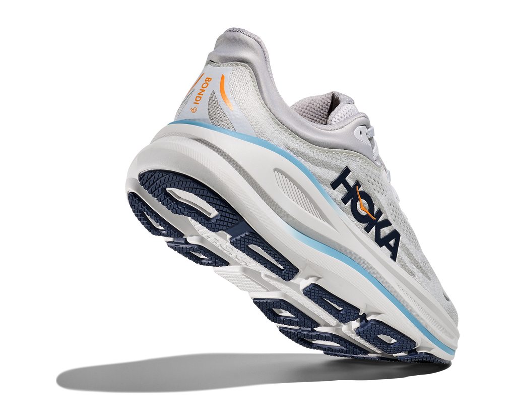 HOKA Men's Bondi 9 - STARDUST / COSMIC GREY