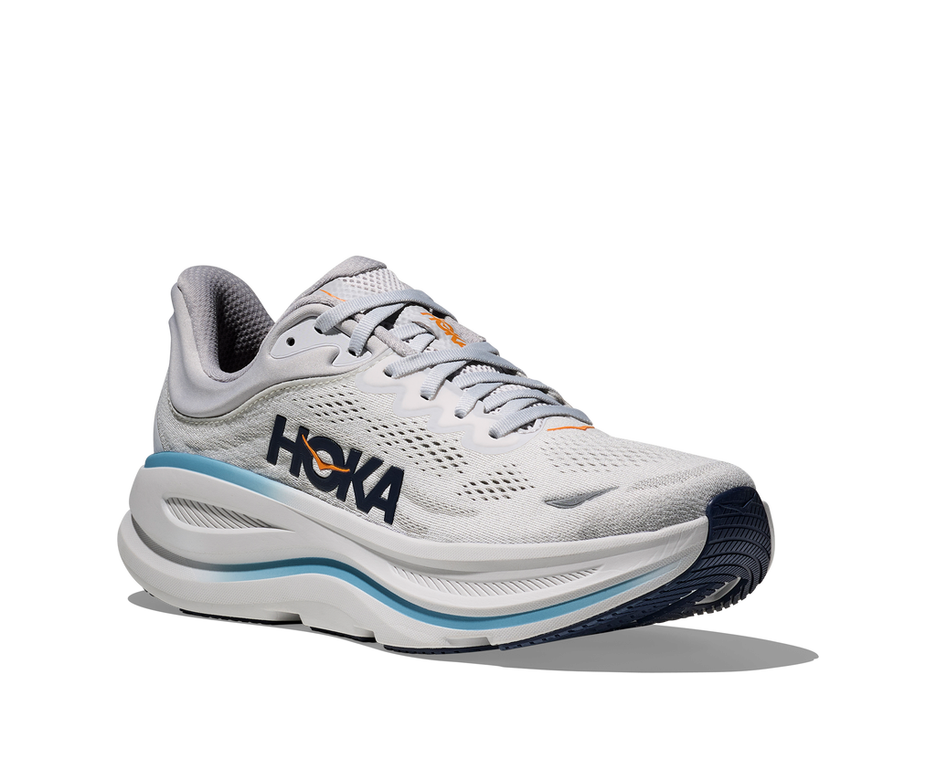 HOKA Men's Bondi 9 - STARDUST / COSMIC GREY