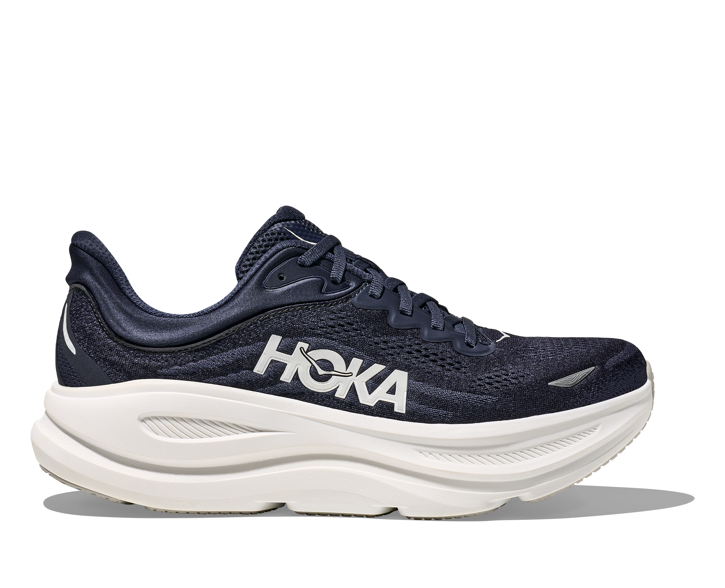 HOKA Men's Bondi 9 - VARSITY NAVY / WHITE