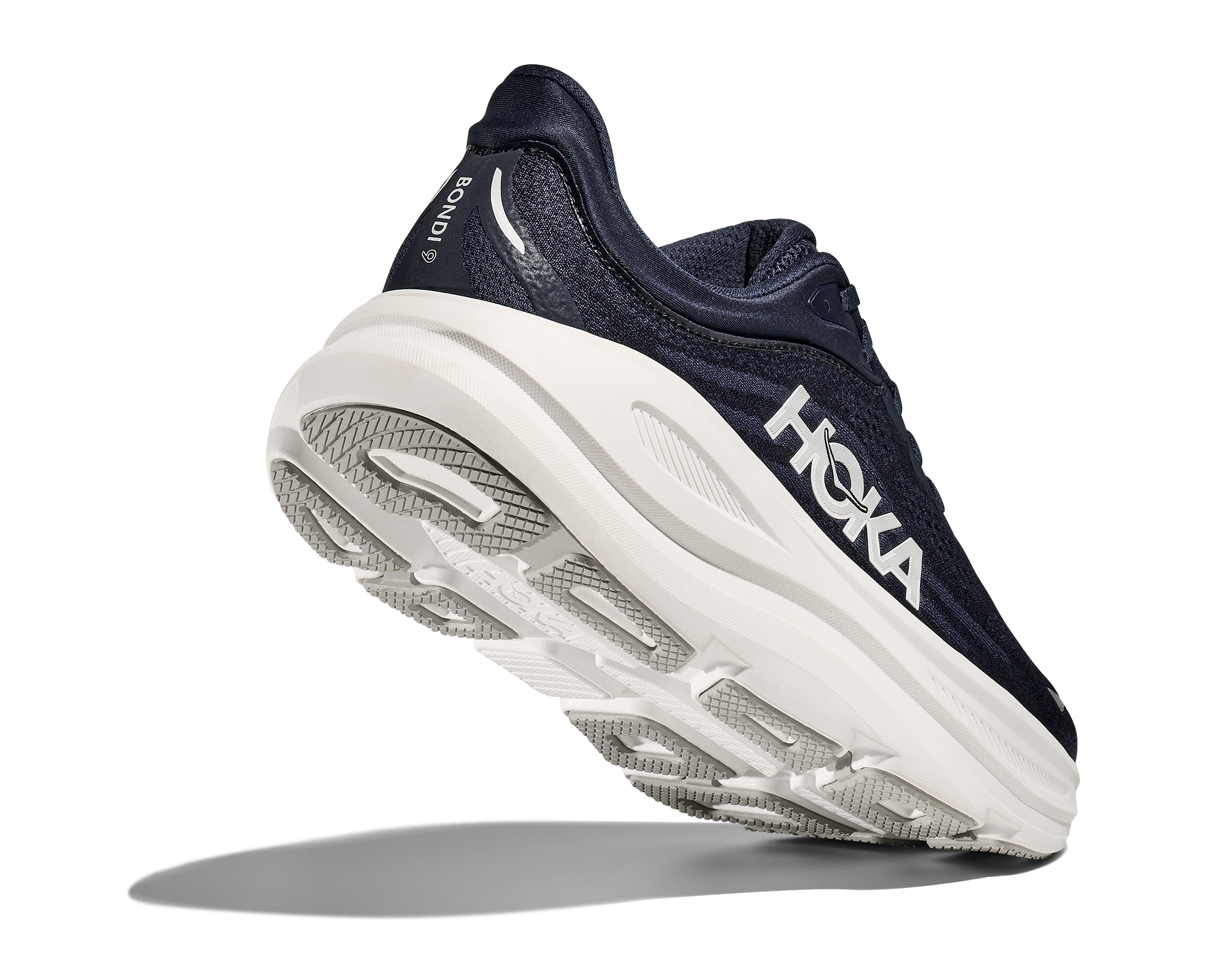 HOKA Men's Bondi 9 - VARSITY NAVY / WHITE