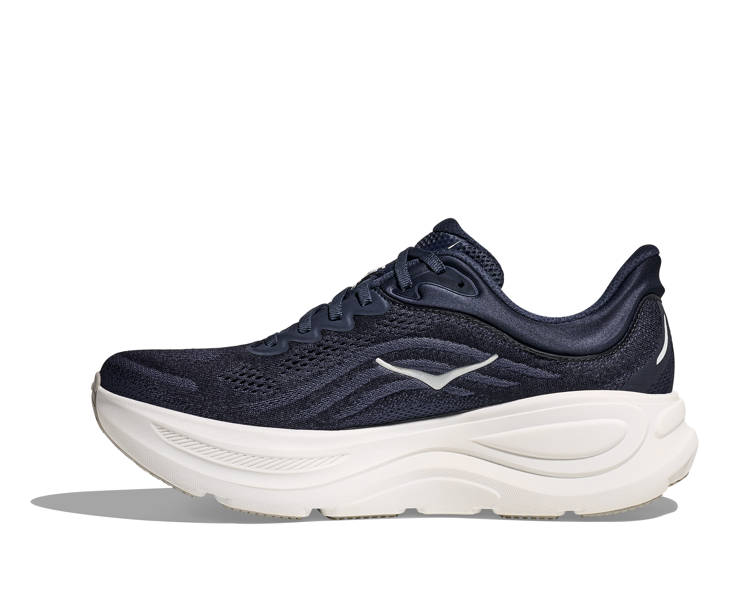 HOKA Men's Bondi 9 - VARSITY NAVY / WHITE (Wide)