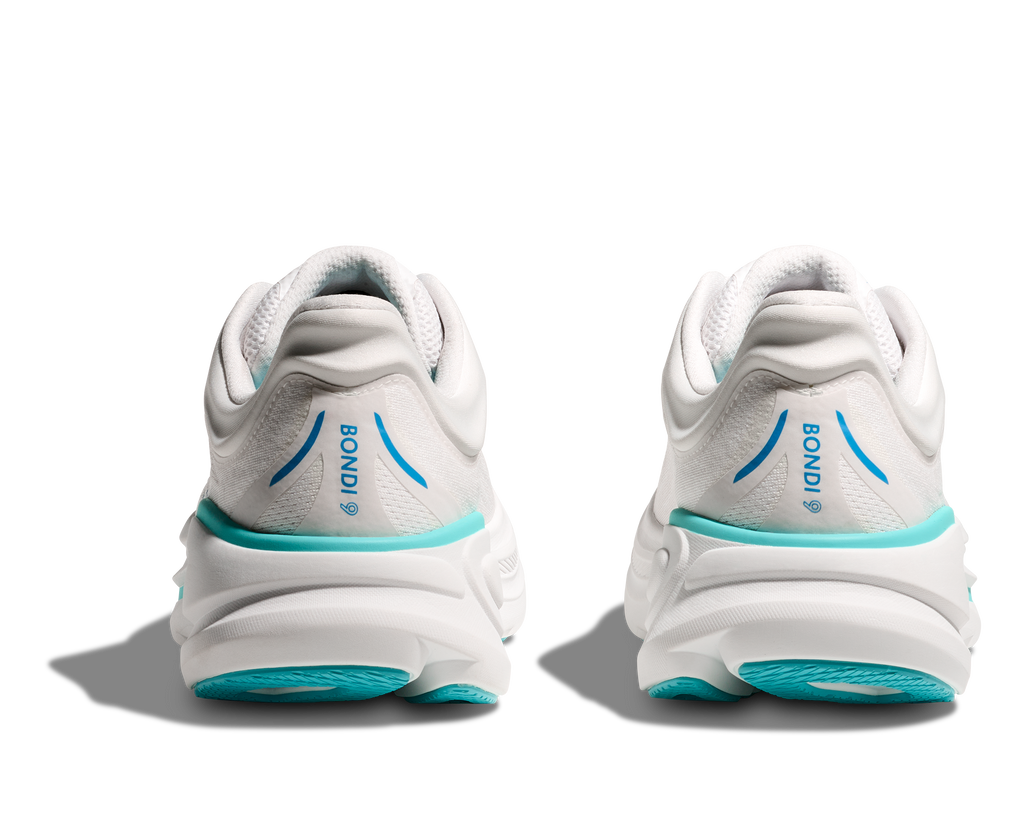 HOKA Men's Bondi 9 - WHITE / HOKA BLUE