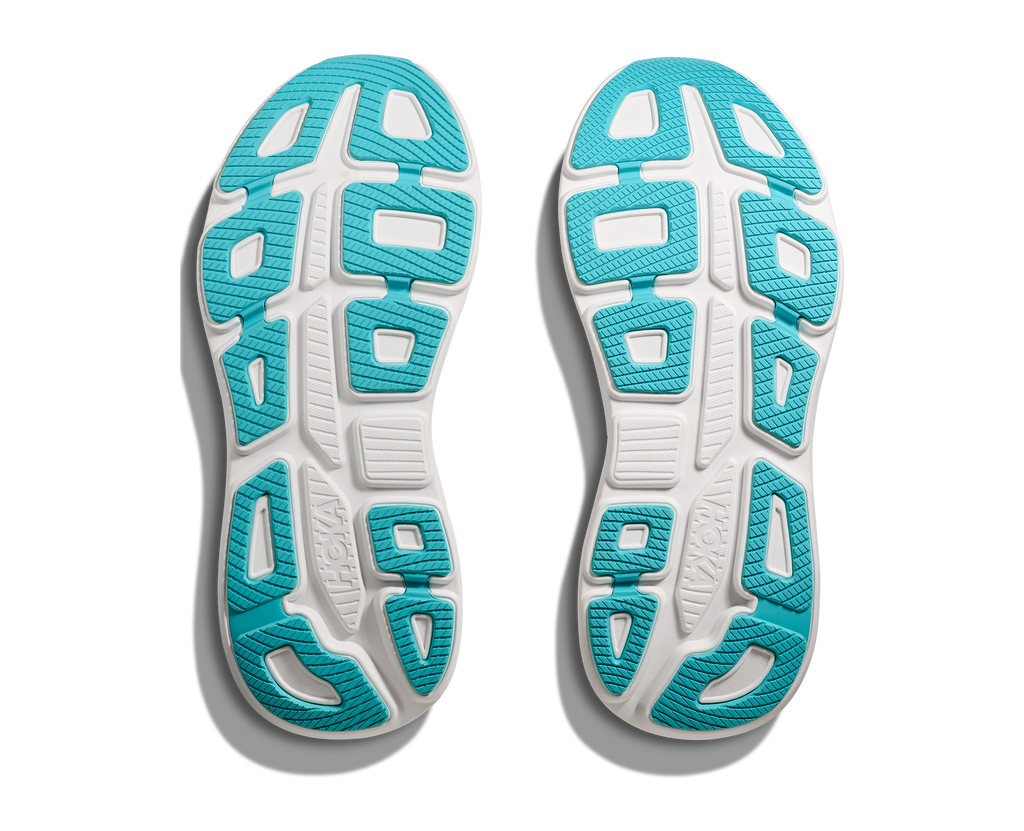 HOKA Men's Bondi 9 - WHITE / HOKA BLUE