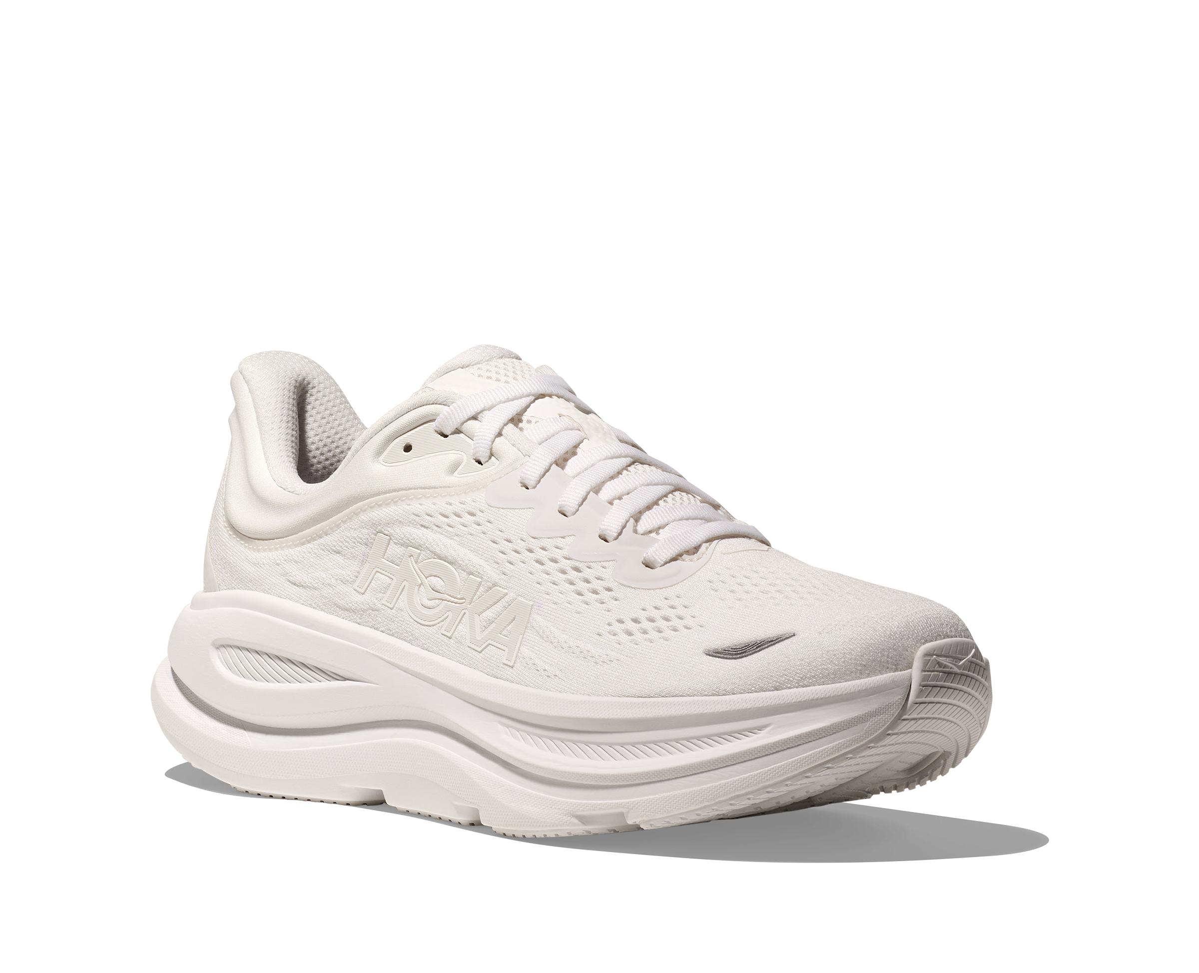 HOKA Men's Bondi 9 - WHITE / WHITE