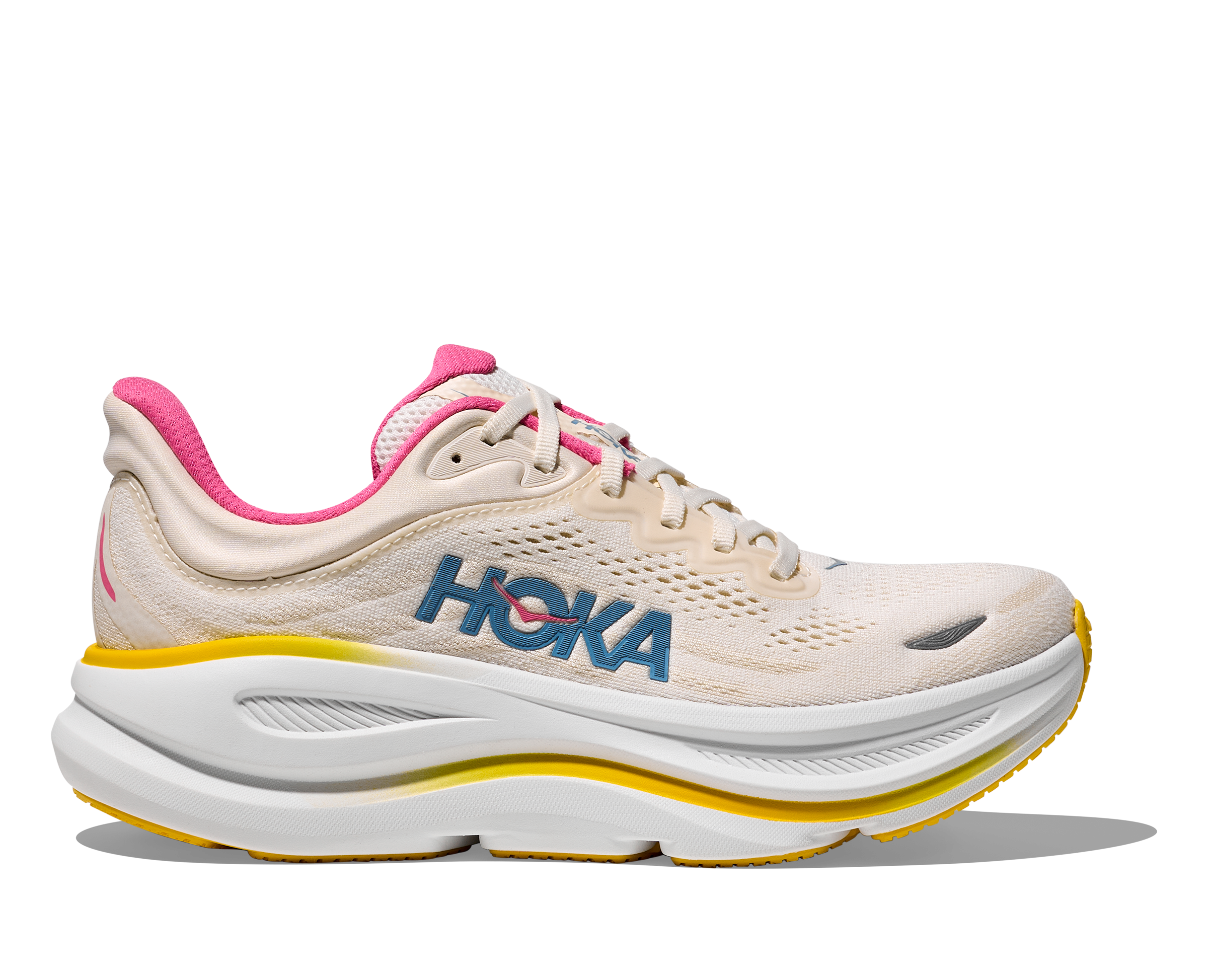 HOKA Women's Bondi 9 - ALABASTER / BIRCH