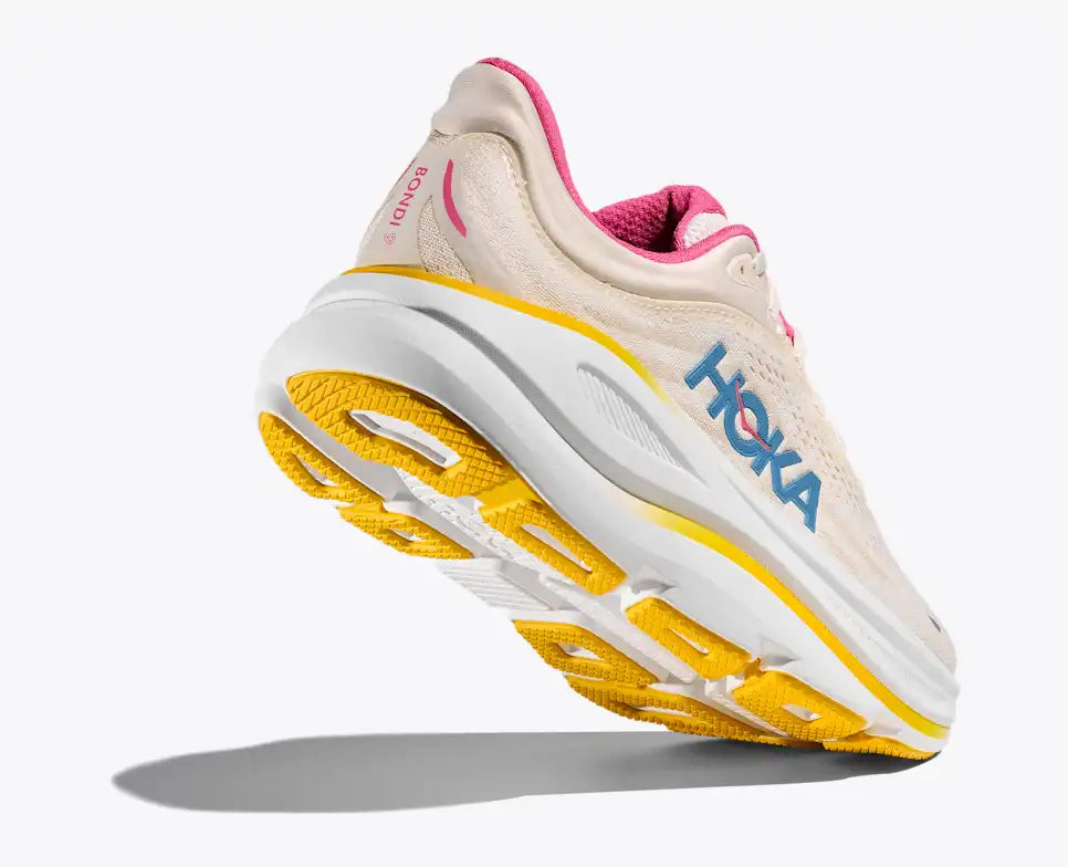 HOKA Women's Bondi 9 - ALABASTER / BIRCH (Wide)