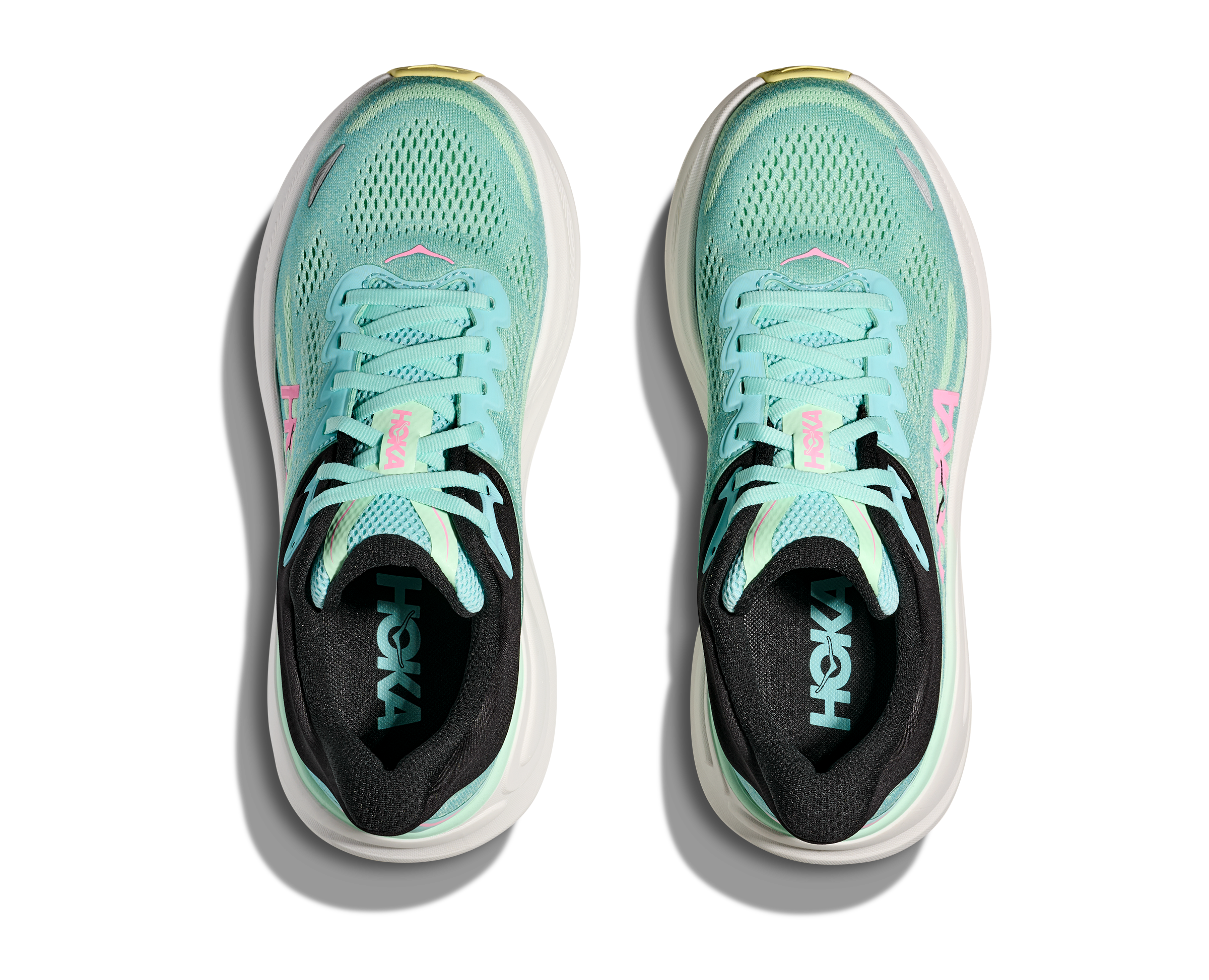 HOKA Women's Bondi 9 - BLUE SPARK / MINT FLUORITE