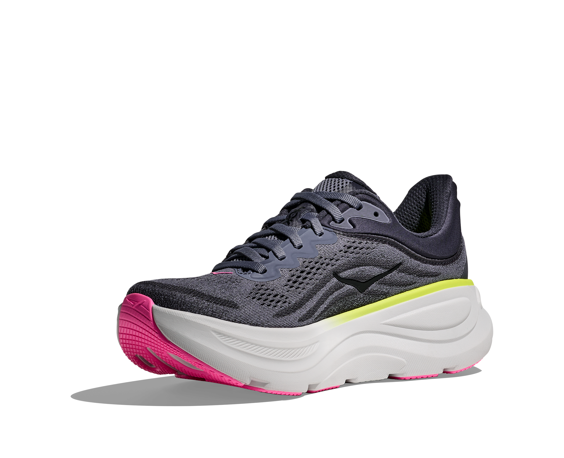 HOKA Women's Bondi 9 - CHARCOAL GREY / GREY SKIES
