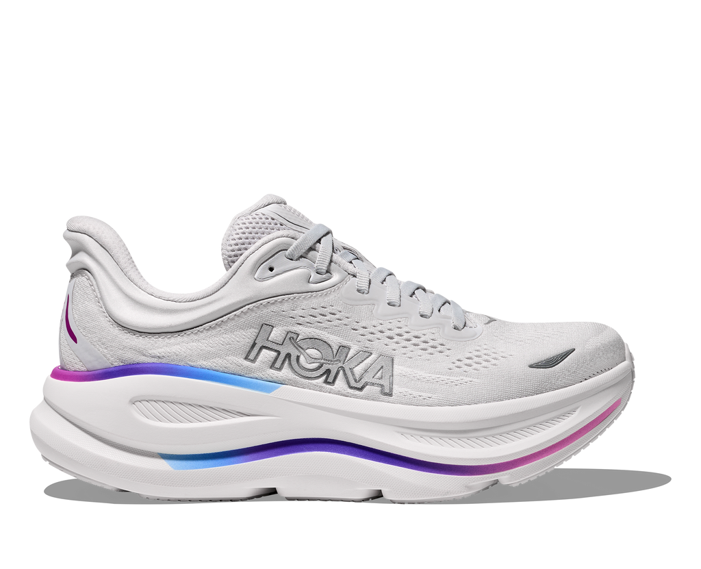 HOKA Women's Bondi 9 - COSMIC GREY / WHITE