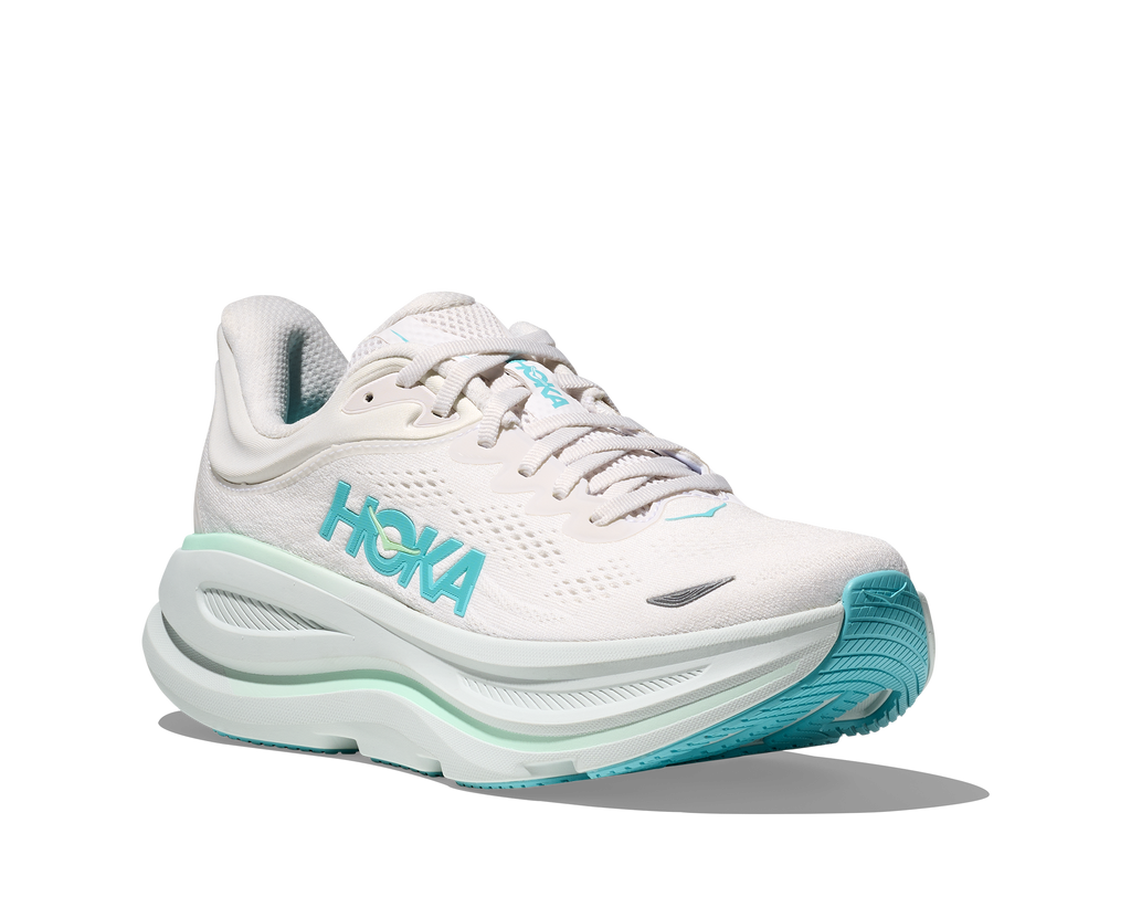 HOKA Women's Bondi 9 - FROST / CIELO BLUE