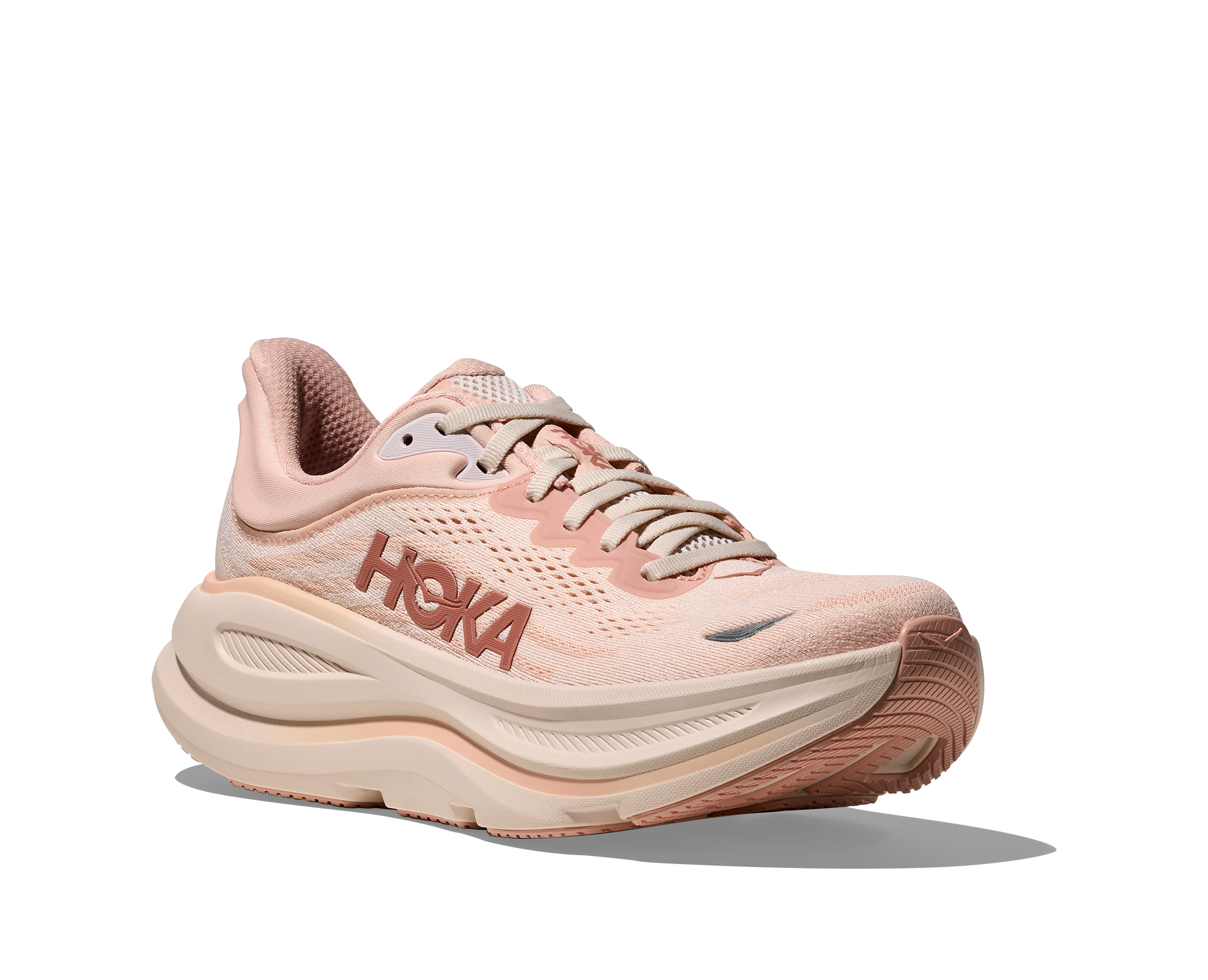HOKA Women's Bondi 9 - ROSE LATTE / ROSE CREAM