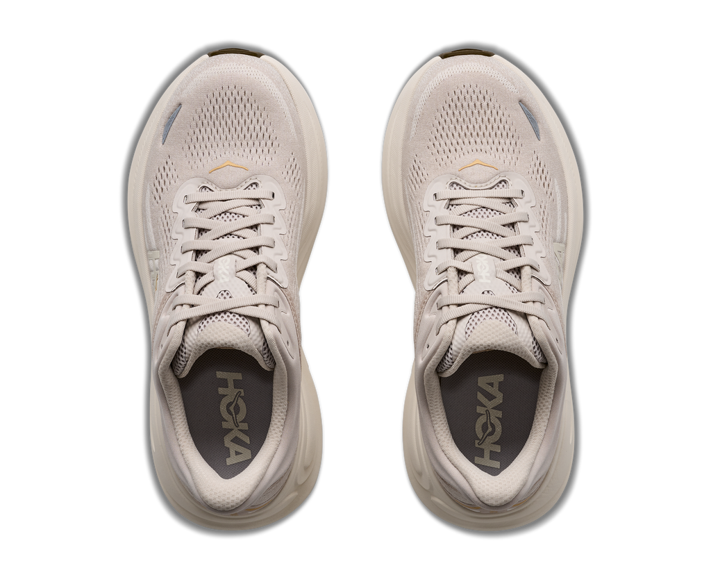 HOKA Women's Bondi 9 - RIVER ROCK GREY / ALABASTER (Wide)