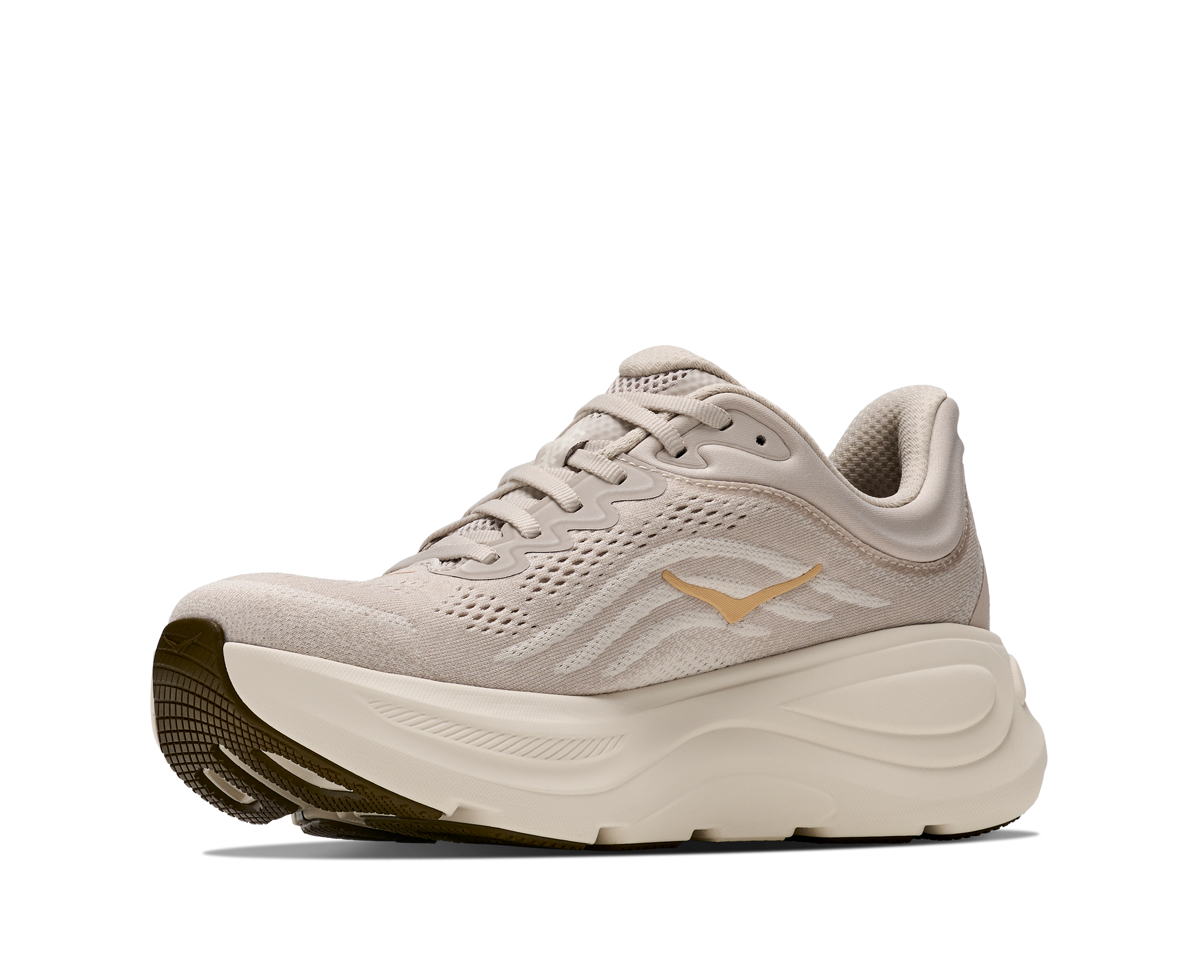 HOKA Women's Bondi 9 - RIVER ROCK GREY / ALABASTER (Wide)