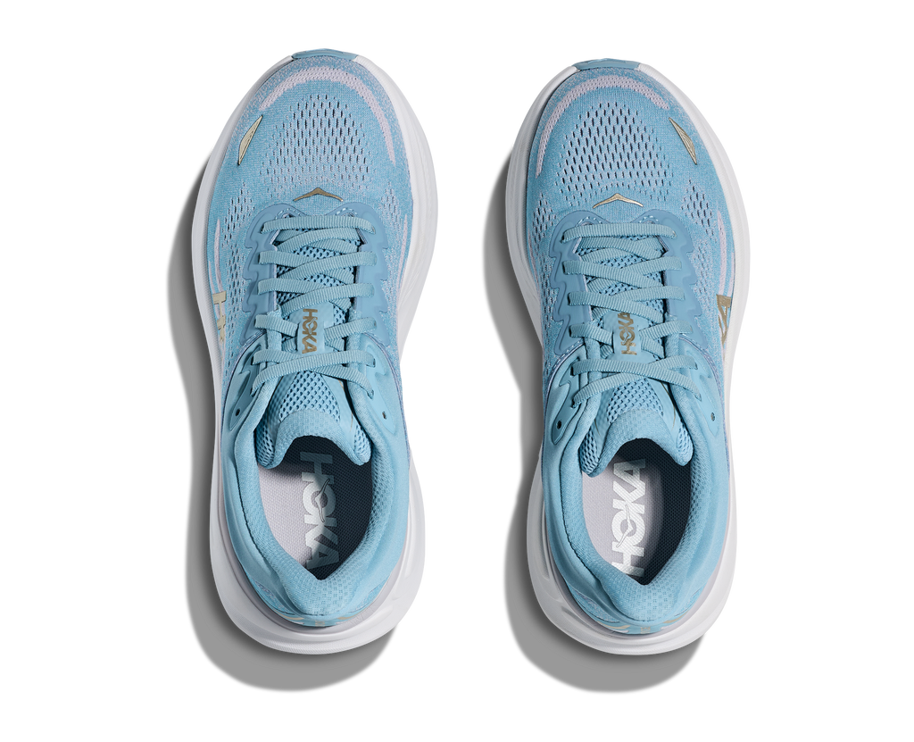 HOKA Women's Bondi 9 - RAINDROP / ASH GREY