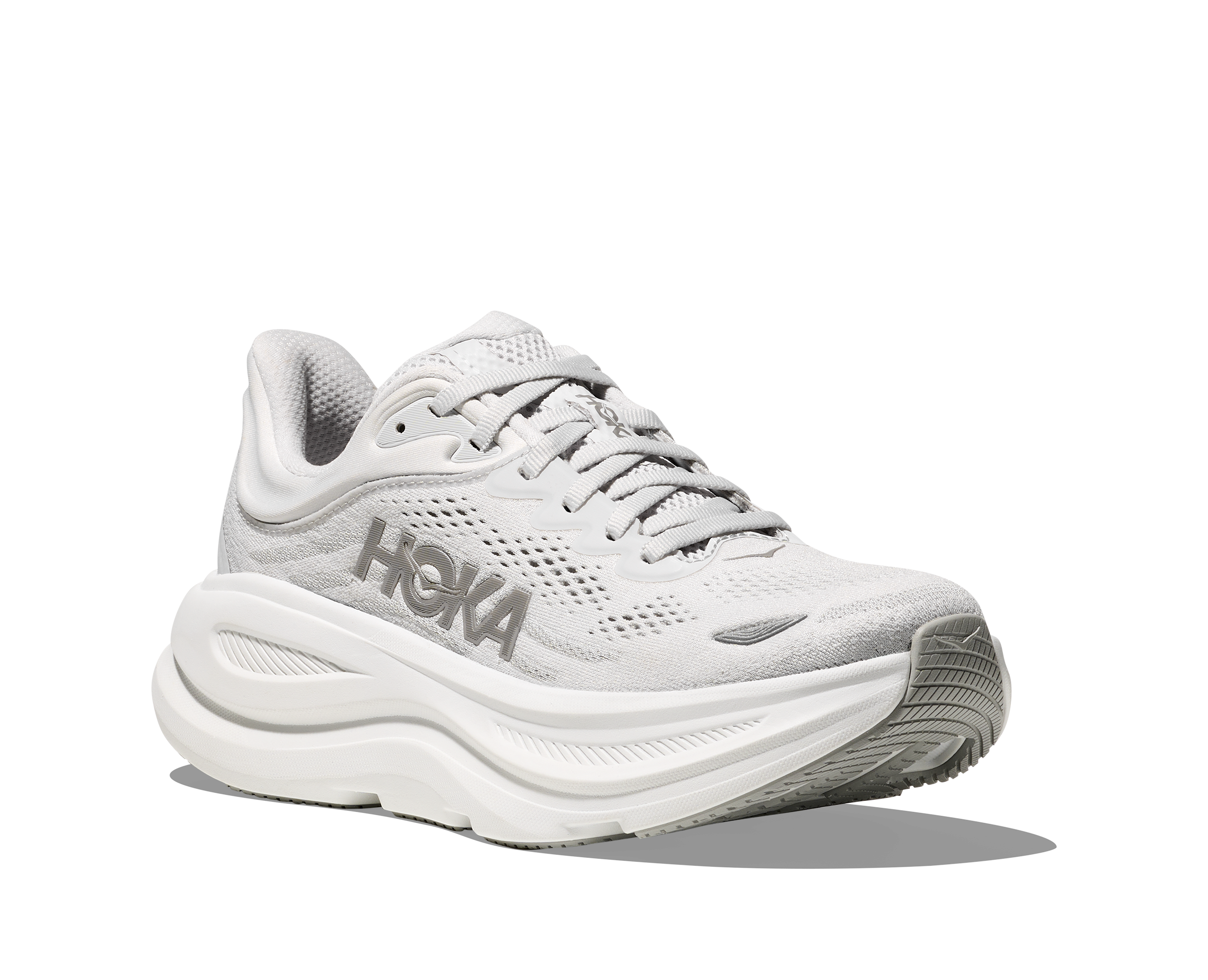 HOKA Women's Bondi 9 - STARDUST / SILVER