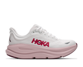 HOKA Women's Bondi 9 - WHITE / PINK OPAL