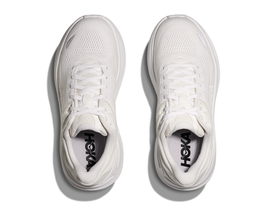 HOKA Women's Bondi 9 - WHITE / WHITE