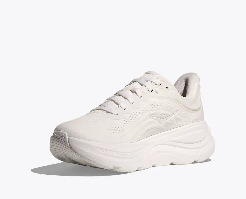 HOKA Women's Bondi 9 - WHITE / WHITE (Extra Wide)