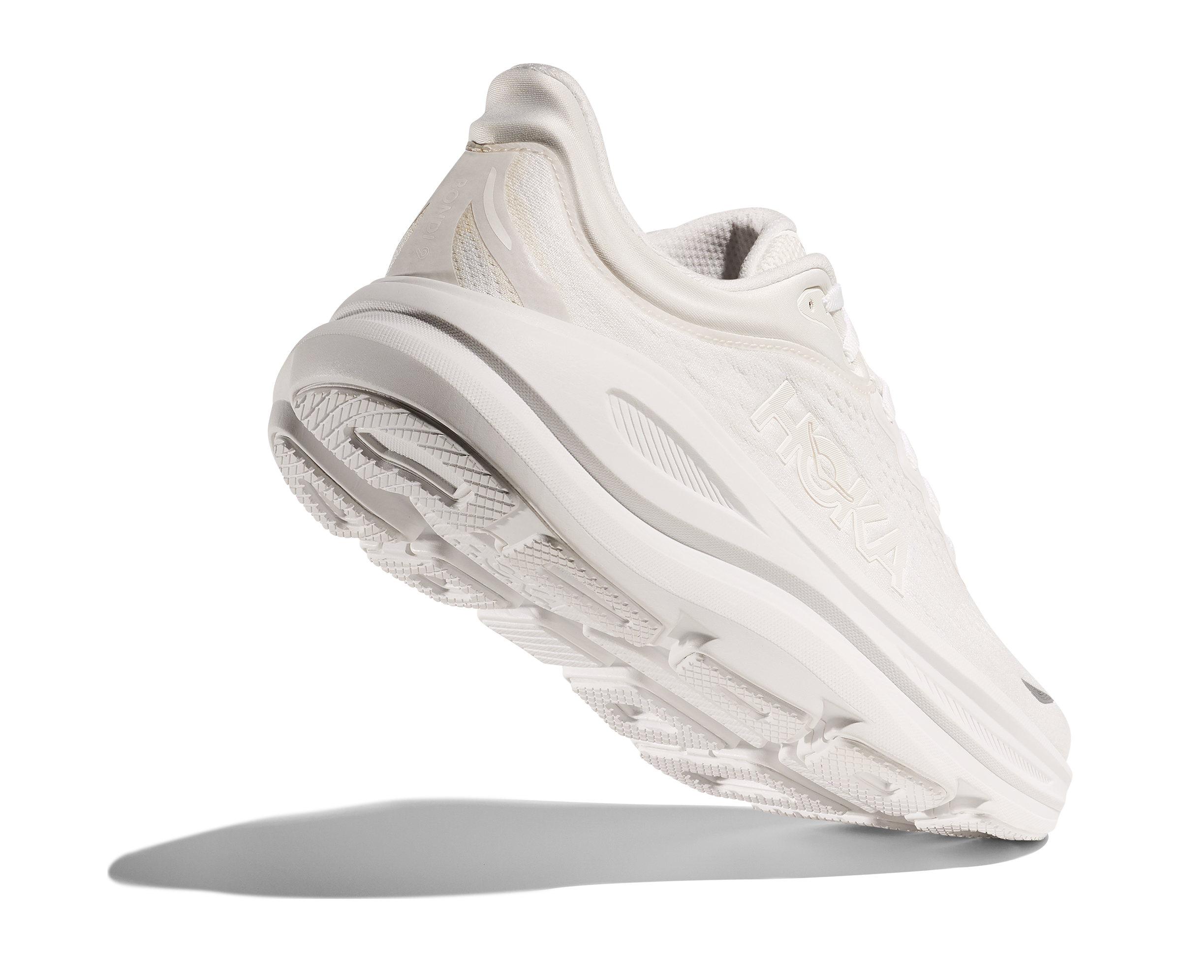 HOKA Women's Bondi 9 - WHITE / WHITE