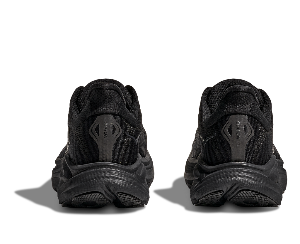 HOKA Men's Clifton 10 - BLACK / BLACK (Wide)