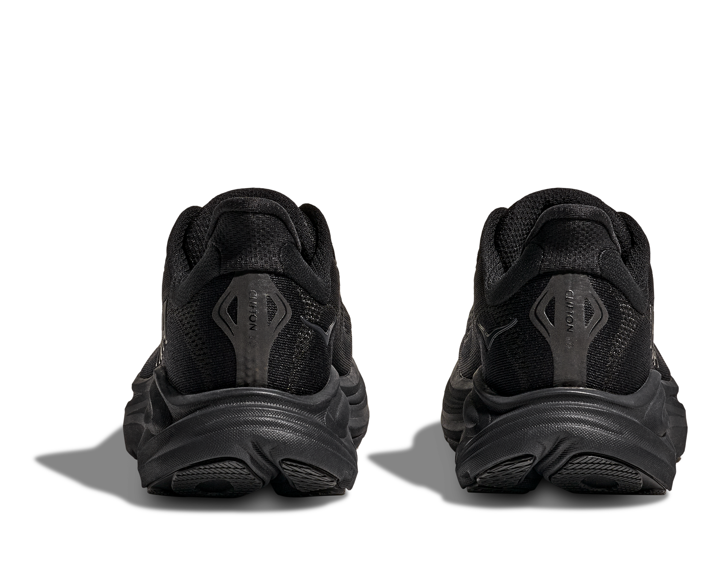 HOKA Men's Clifton 10 - BLACK / BLACK (Wide)