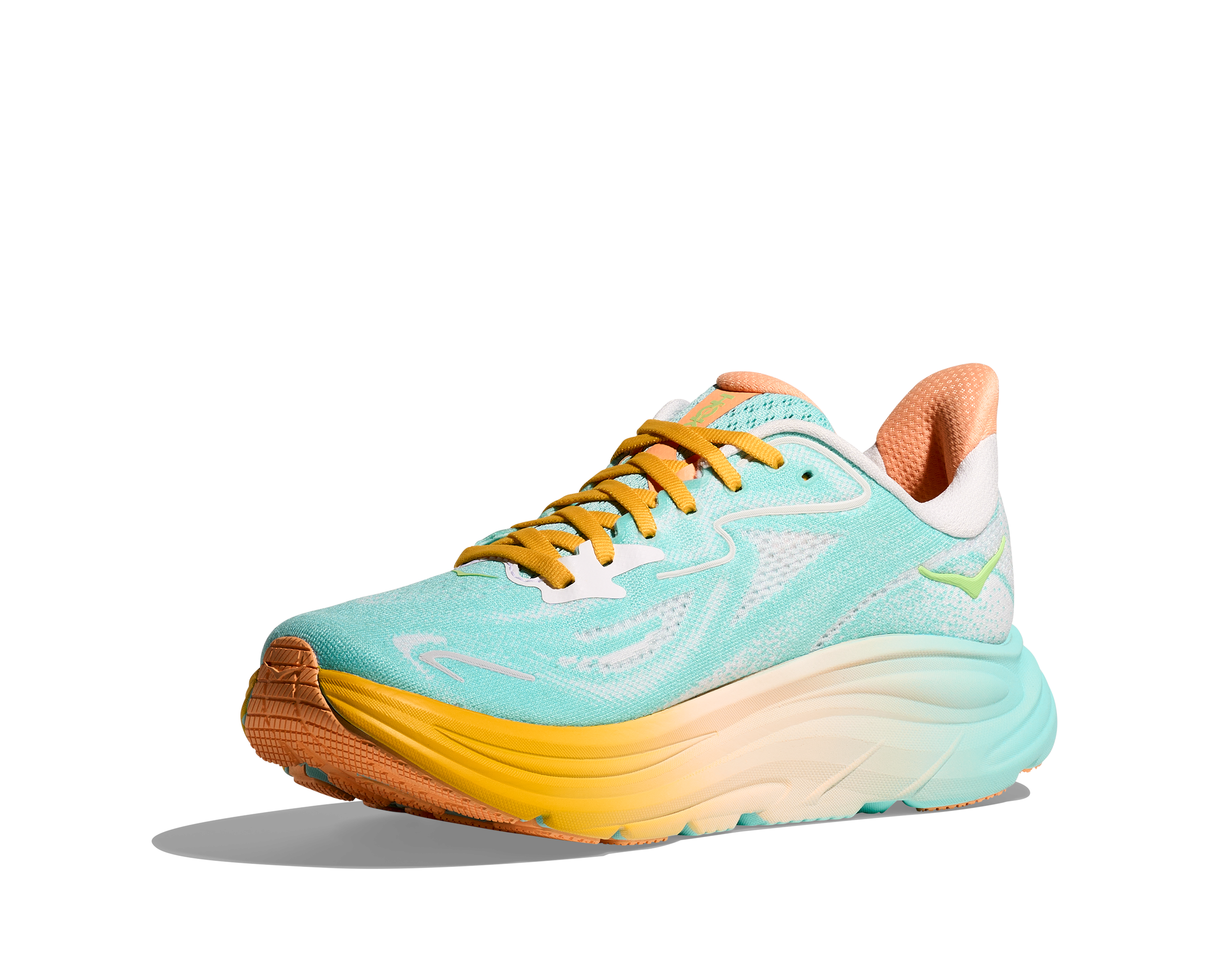 HOKA Men's Clifton 10 - BLUE SPARK / WHITE