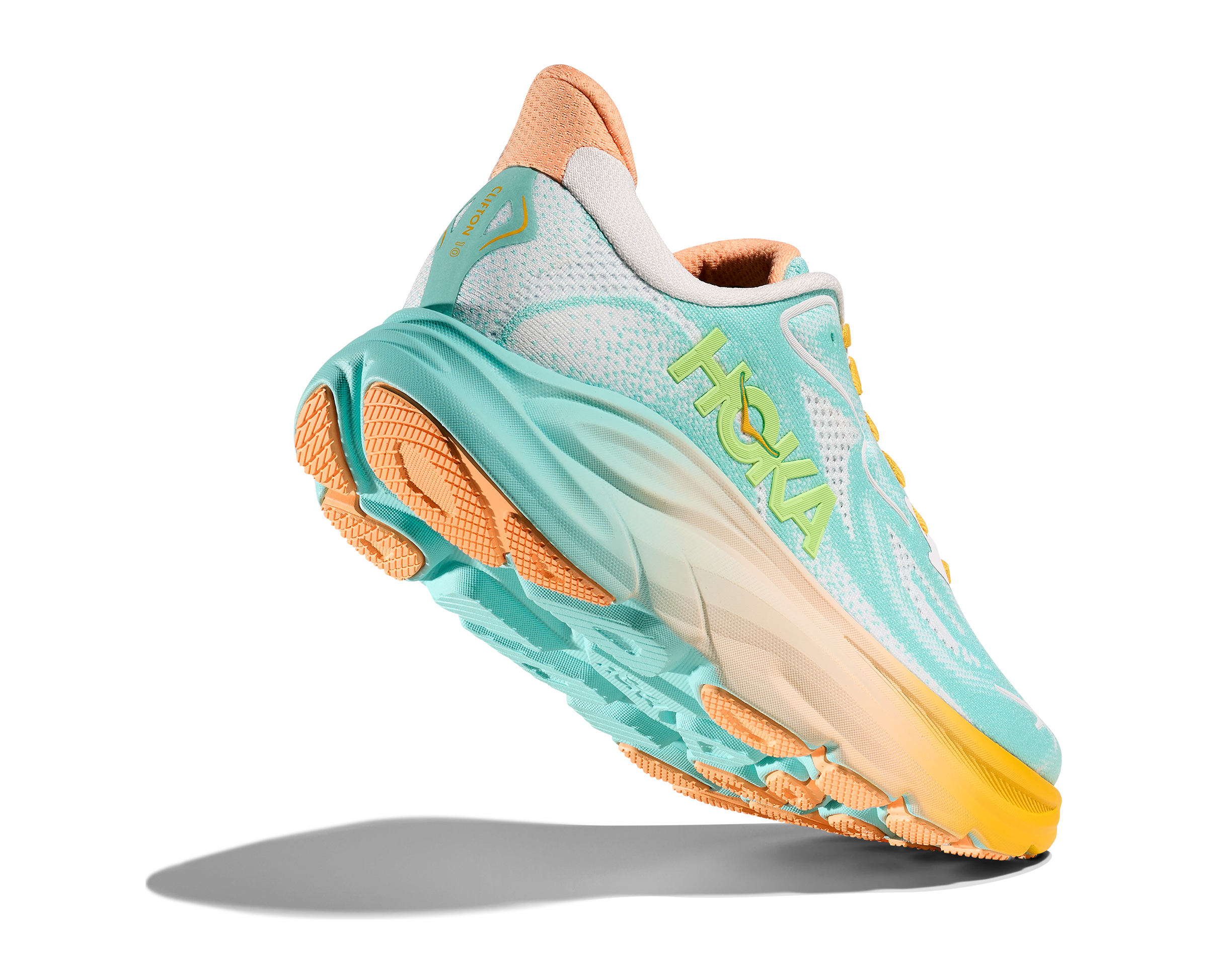 HOKA Men's Clifton 10 - BLUE SPARK / WHITE