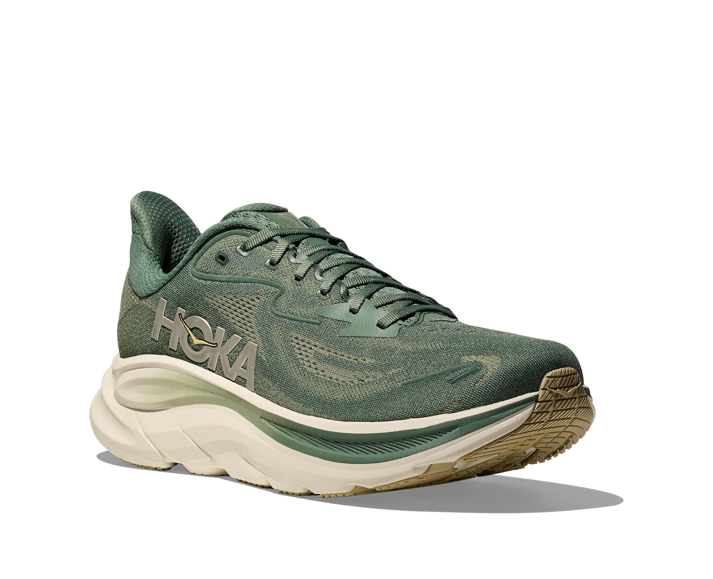 HOKA Men's Clifton 10 - FERN / TRUFFLE SALT