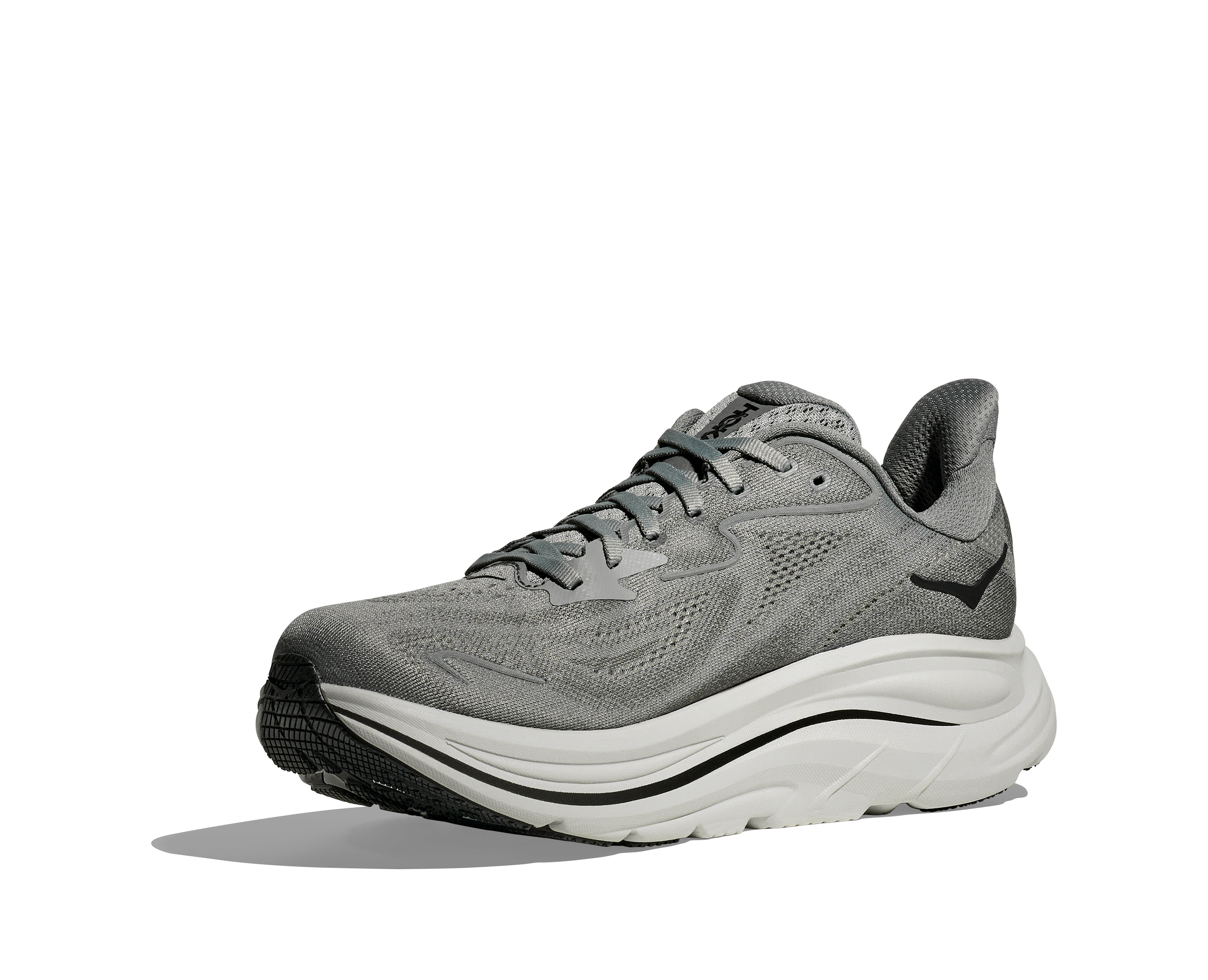 HOKA Men's Clifton 10 - GALACTIC GREY / ASTEROID