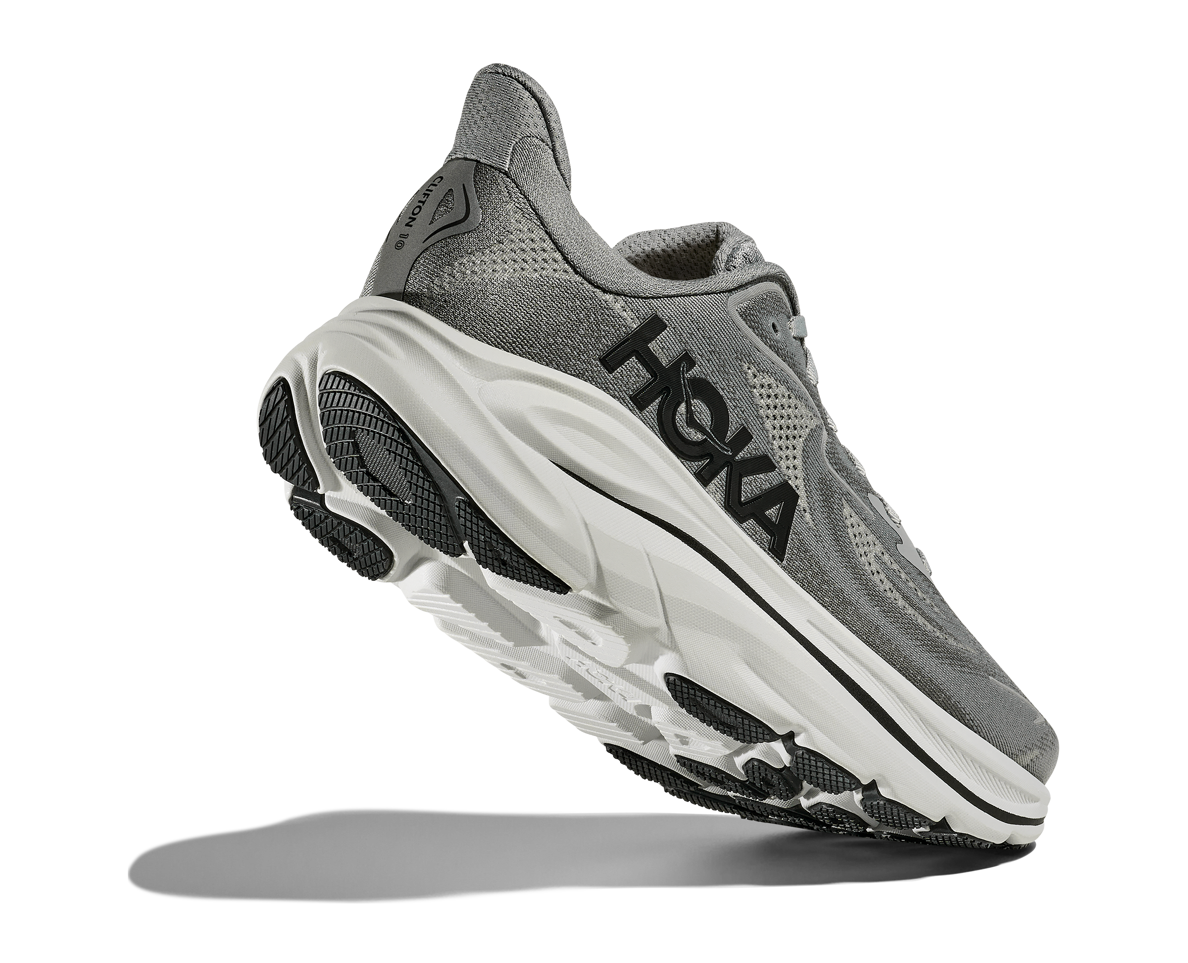 HOKA Men's Clifton 10 - GALACTIC GREY / ASTEROID