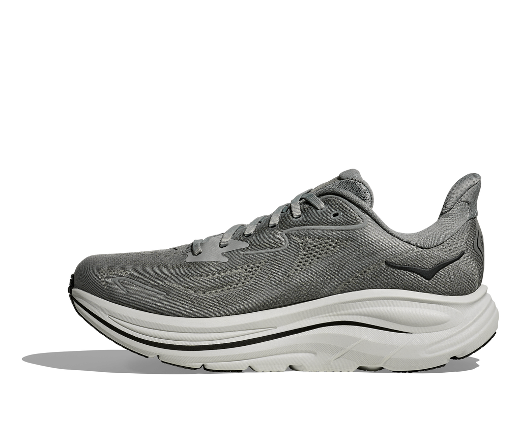 HOKA Men's Clifton 10 - GALACTIC GREY / ASTEROID (Wide)
