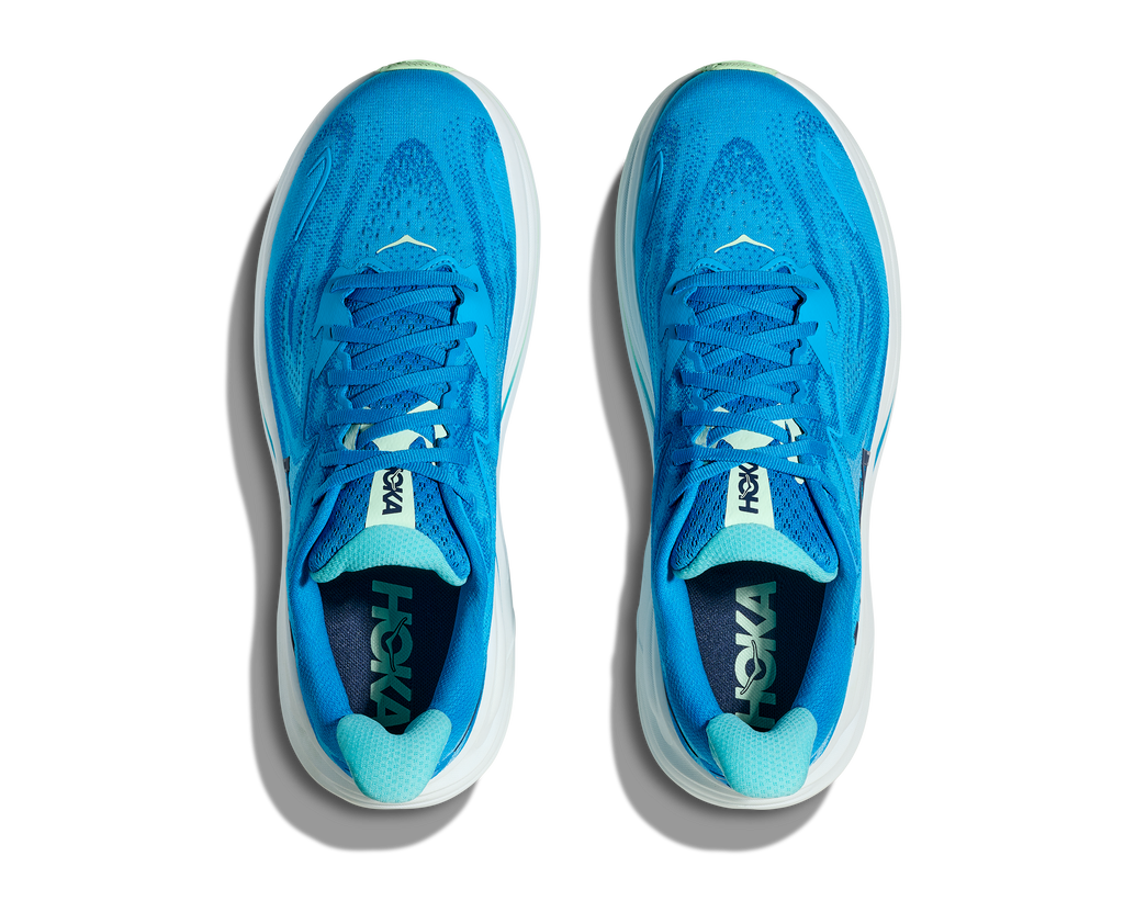 HOKA Men's Clifton 10 - HOKA BLUE / SKYWARD BLUE (Wide)