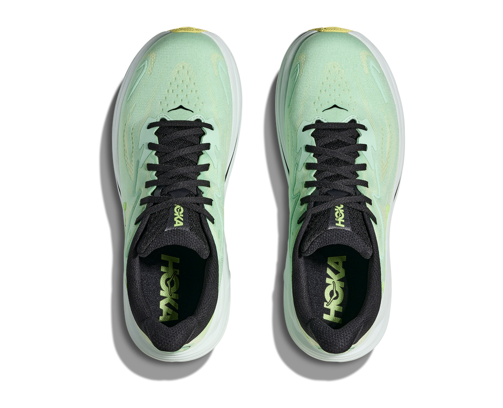 HOKA Men's Clifton 10 - MINT FLUORITE / LUNA MOTH