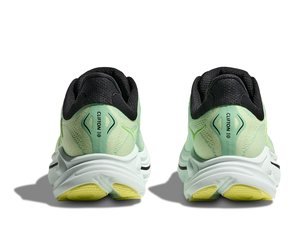 HOKA Men's Clifton 10 - MINT FLUORITE / LUNA MOTH