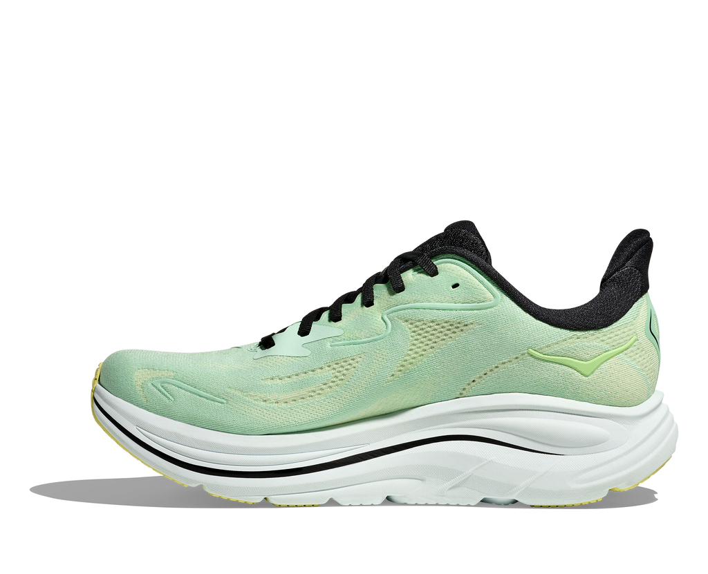 HOKA Men's Clifton 10 - MINT FLUORITE / LUNA MOTH
