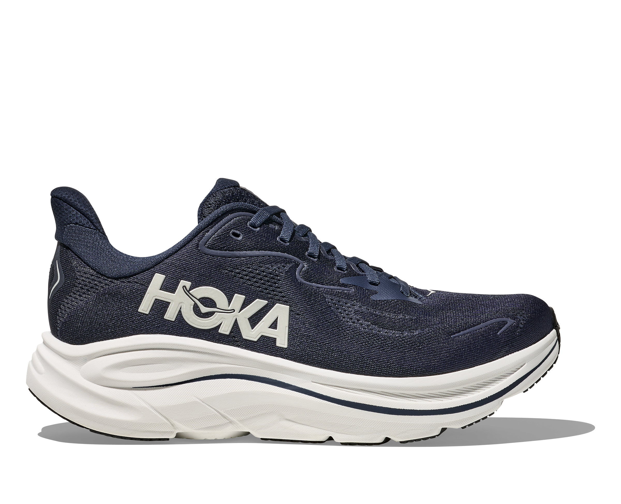 HOKA Men's Clifton 10 - NAVY / WHITE