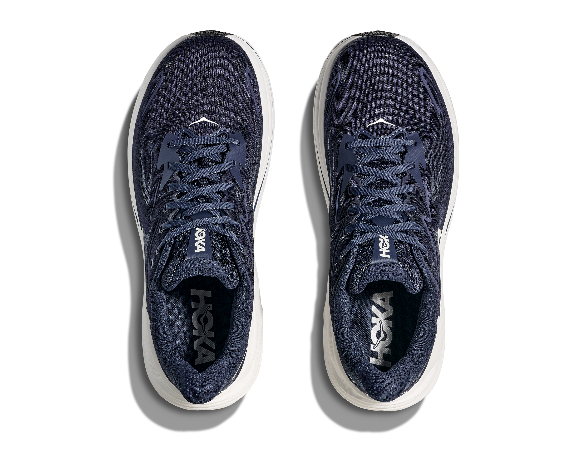 HOKA Men's Clifton 10 - NAVY / WHITE