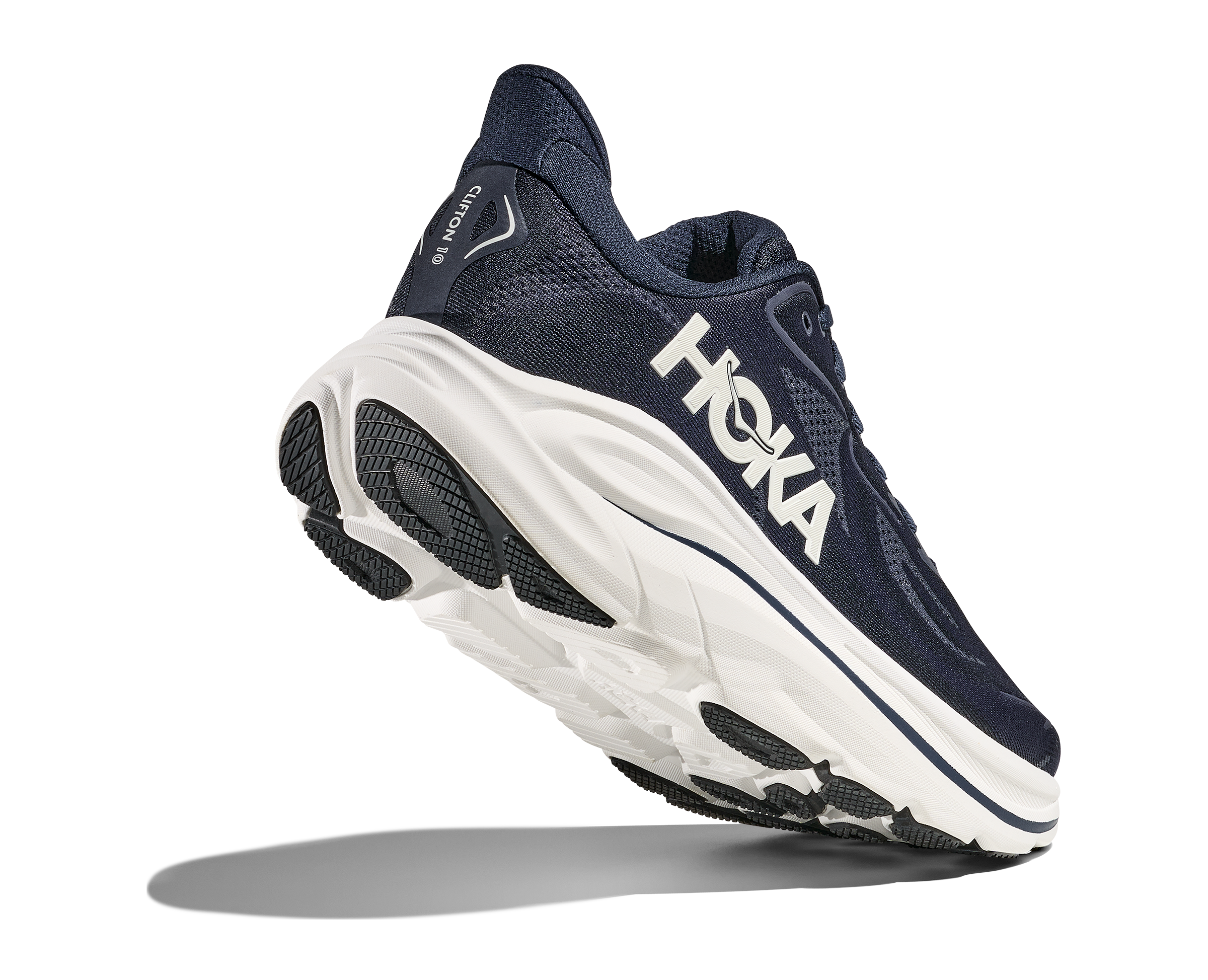 HOKA Men's Clifton 10 - NAVY / WHITE