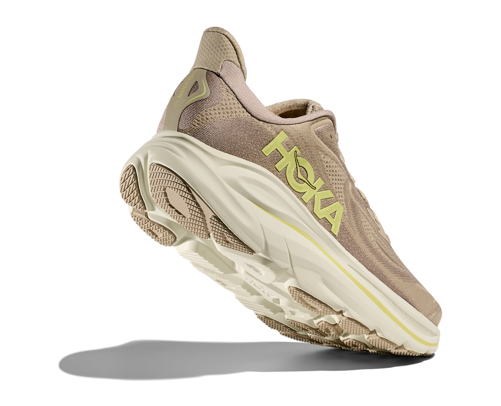 HOKA Men's Clifton 10 - RAW LINEN / STONE (Wide)