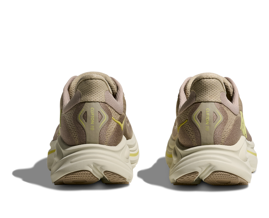 HOKA Men's Clifton 10 - RAW LINEN / STONE