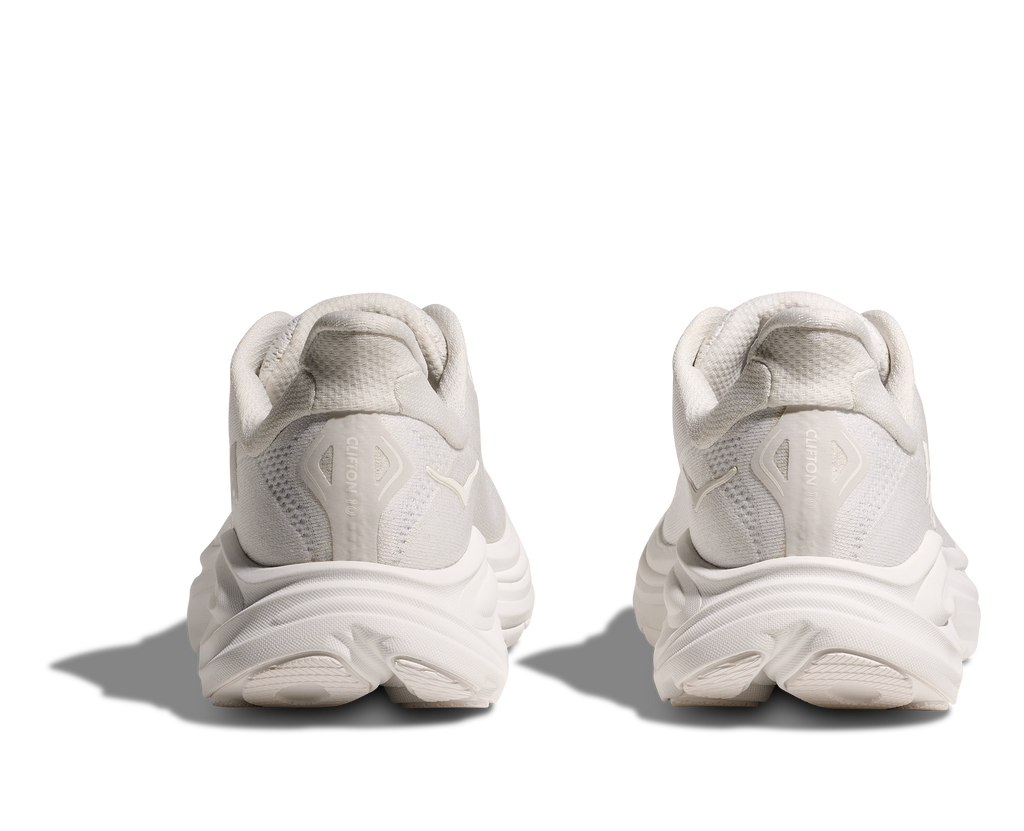 HOKA Men's Clifton 10 - WHITE / WHITE (Wide)