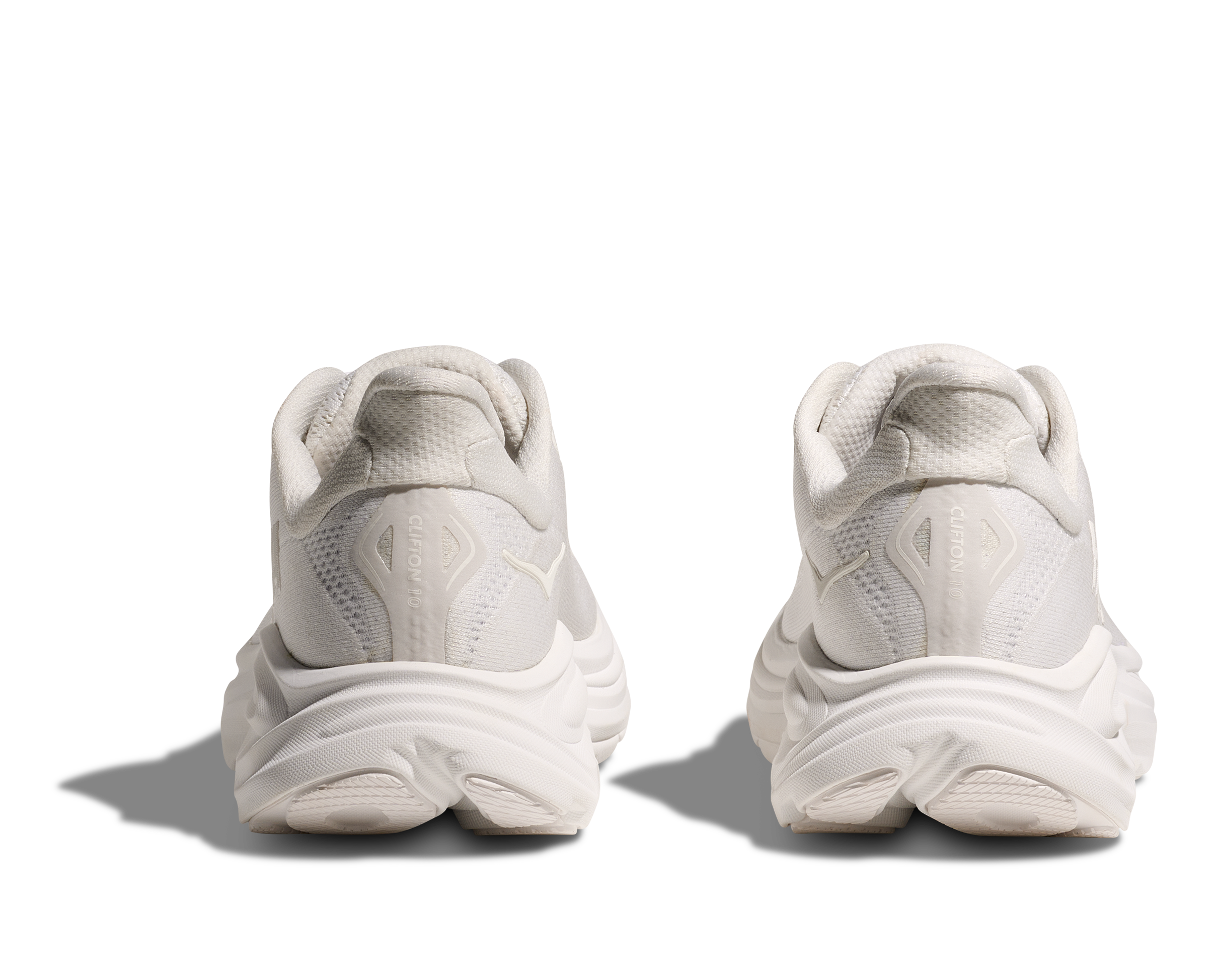 HOKA Men's Clifton 10 - WHITE / WHITE